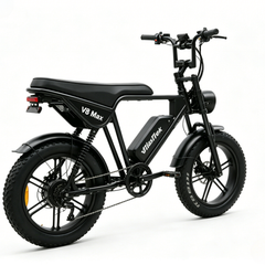 V8 Max | 250W | 48V 15Ah|50-60 Miles | 45° Climb|5-6h Charge|20*4.0