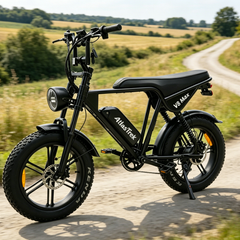 V8 Max | 250W | 48V 15Ah|50-60 Miles | 45° Climb|5-6h Charge|20*4.0