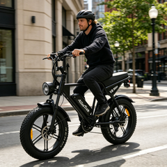 V8 Max | 250W | 48V 15Ah|50-60 Miles | 45° Climb|5-6h Charge|20*4.0