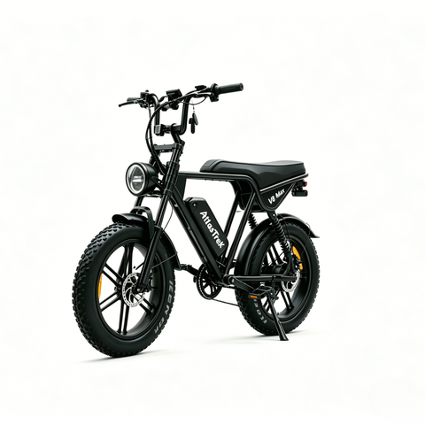 V8 Max | 250W | 48V 15Ah|50-60 Miles | 45° Climb|5-6h Charge|20*4.0
