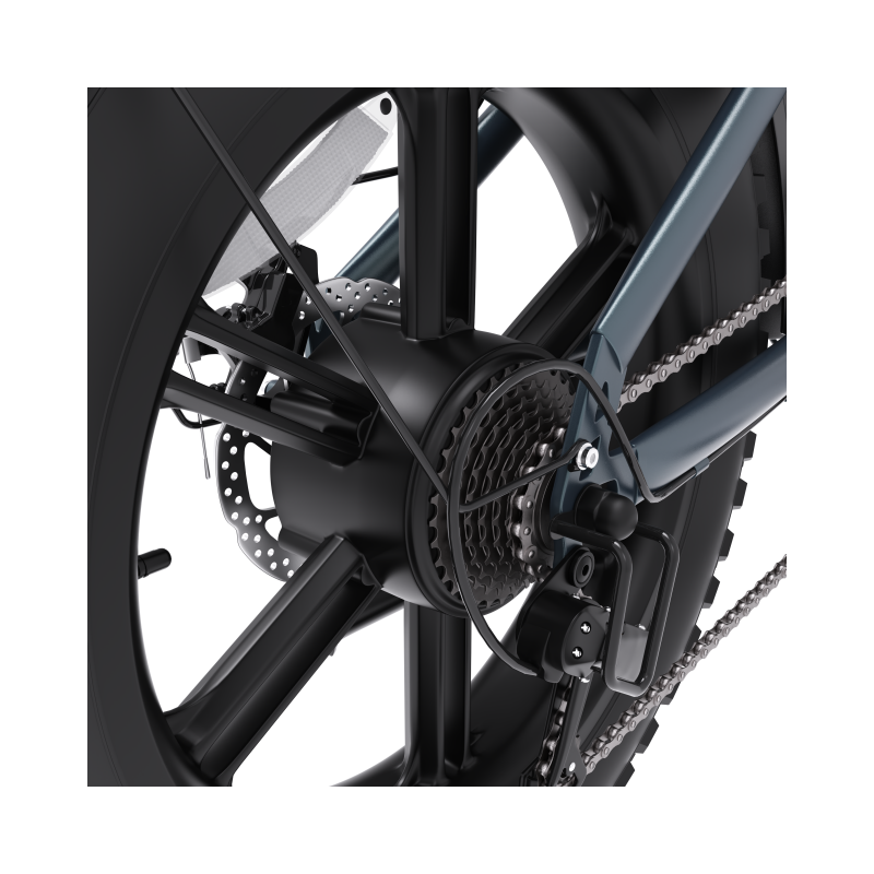 Trottinette électrique tout-terrain QS7 1500W | Trois options de batterie | Jusqu'à 160 km d'autonomie