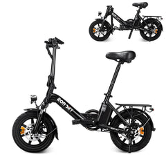 E14 white/black | 36V 10.4Ah | 25-35KM | 14*2.5 inch | 20.8KG | Front and rear disc brakes | Front shock absorber