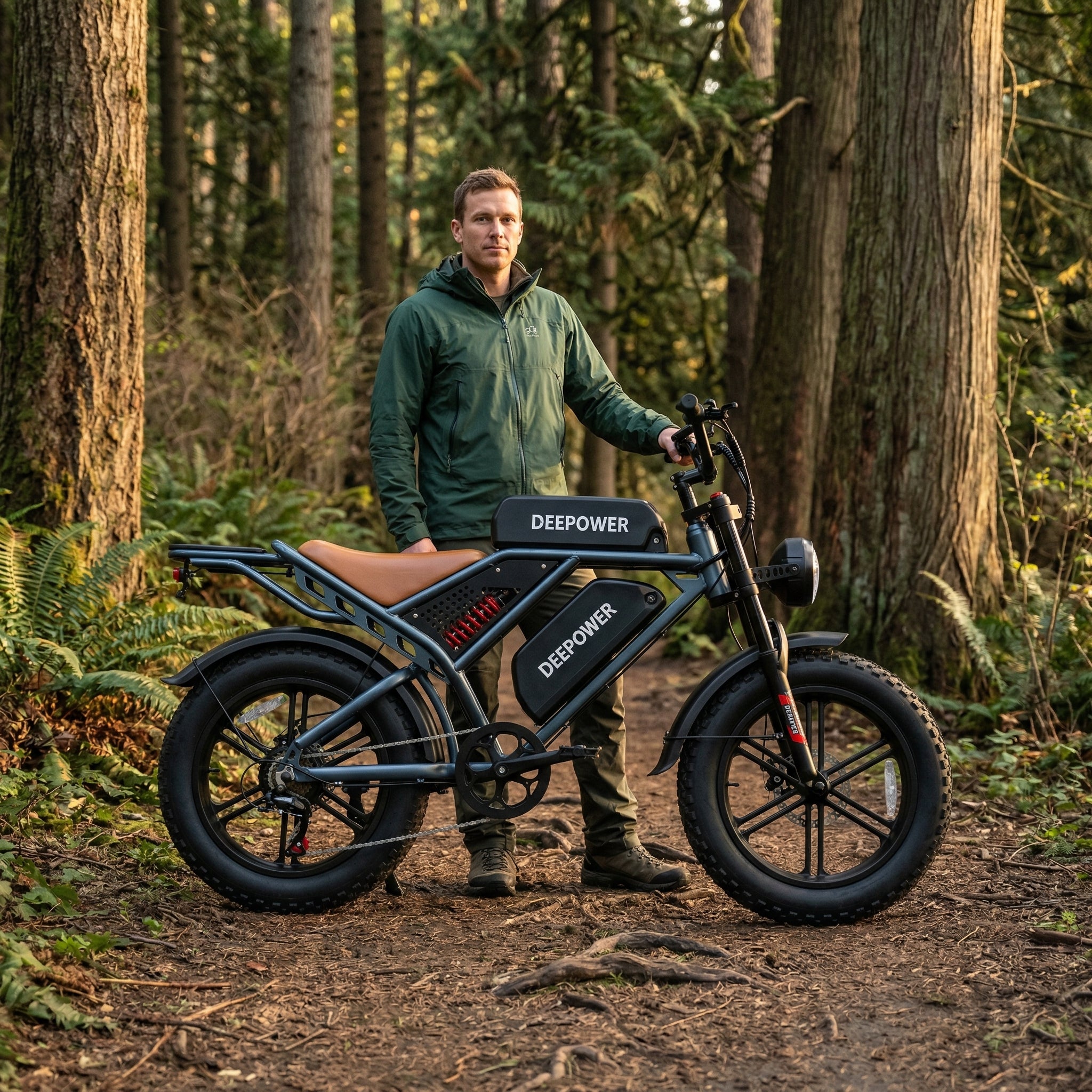 Trottinette électrique tout-terrain QS7 1500W | Trois options de batterie | Jusqu'à 160 km d'autonomie