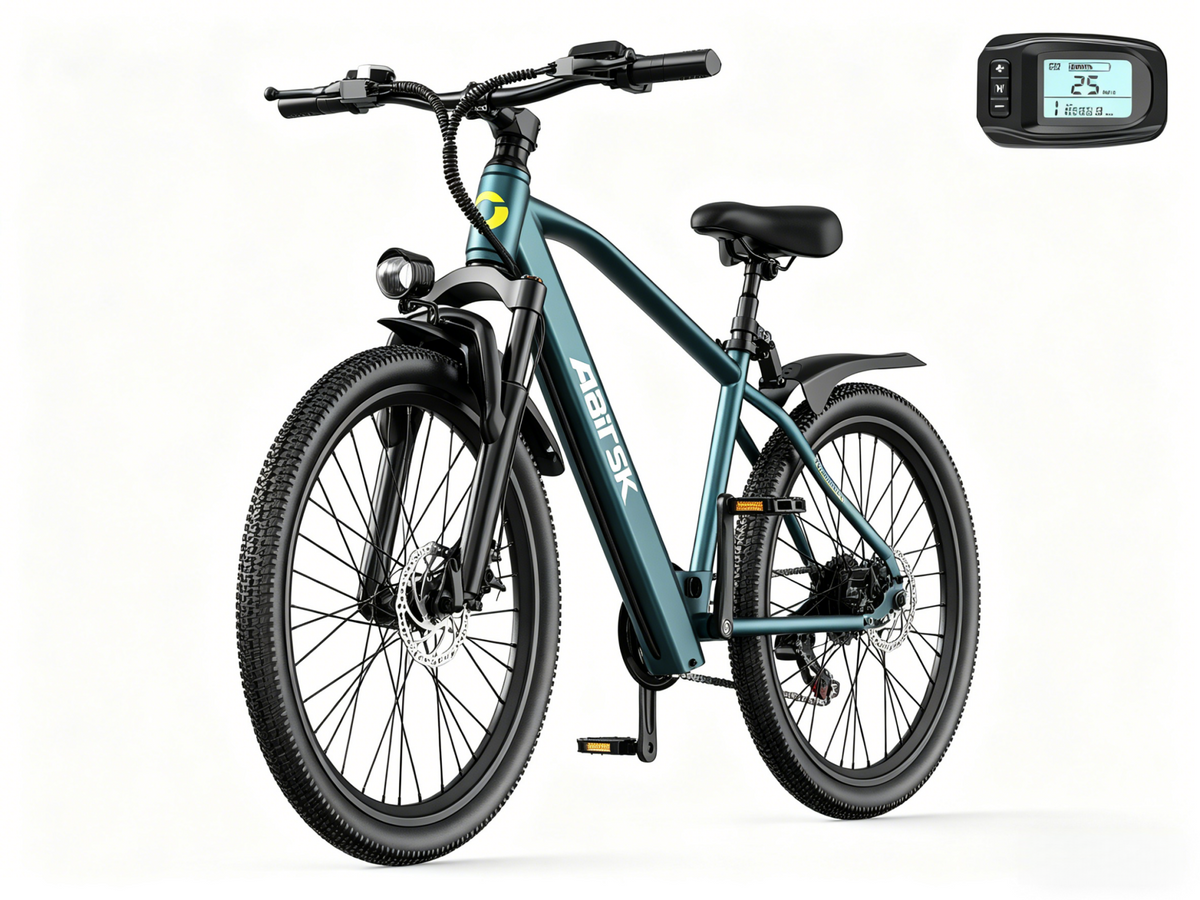 Vélo électrique GT300 24 pouces | 400 W | 36 V 10 Ah | Shimano 7 vitesses