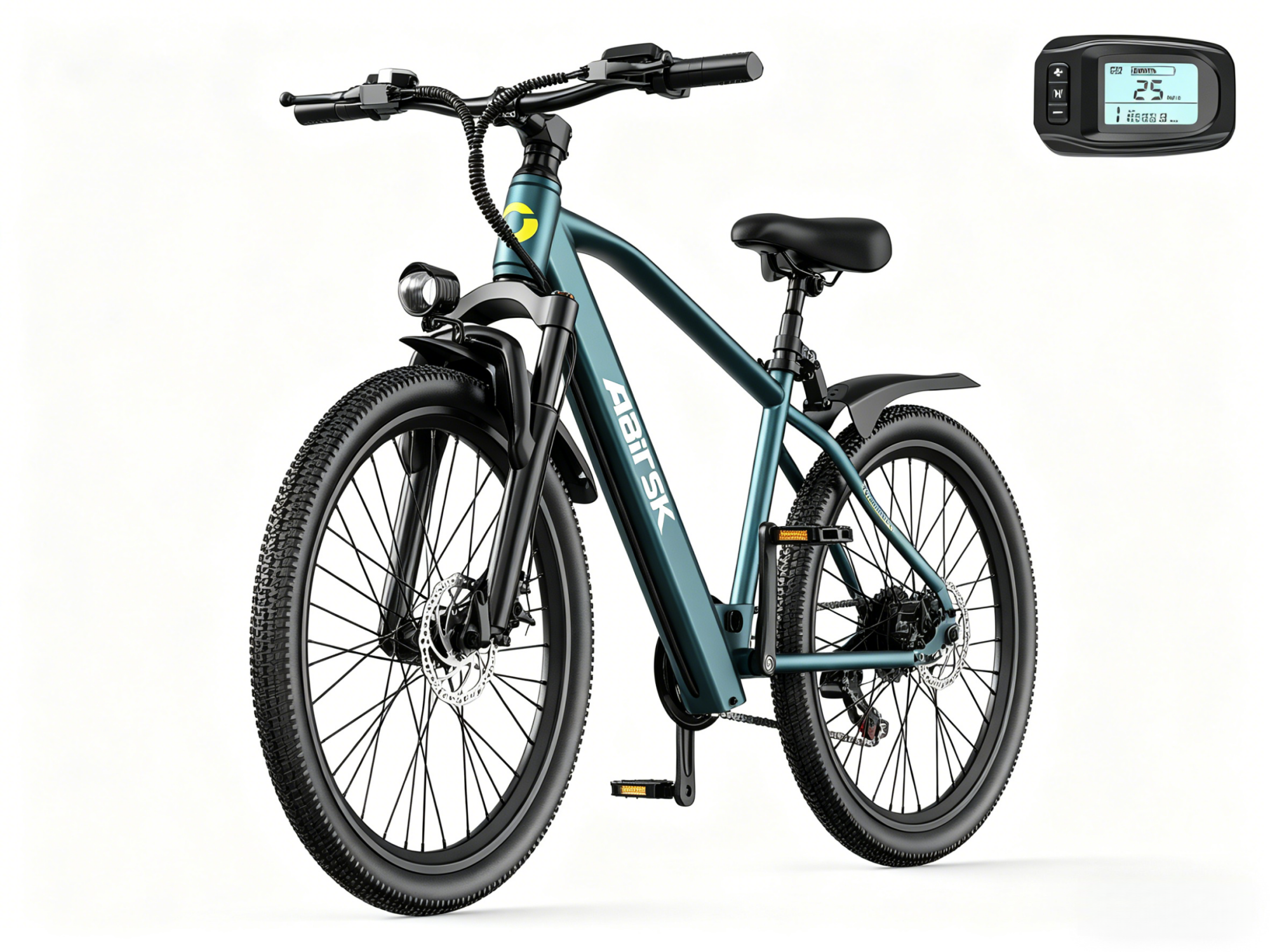 Vélo électrique GT300 24 pouces | 400 W | 36 V 10 Ah | Shimano 7 vitesses