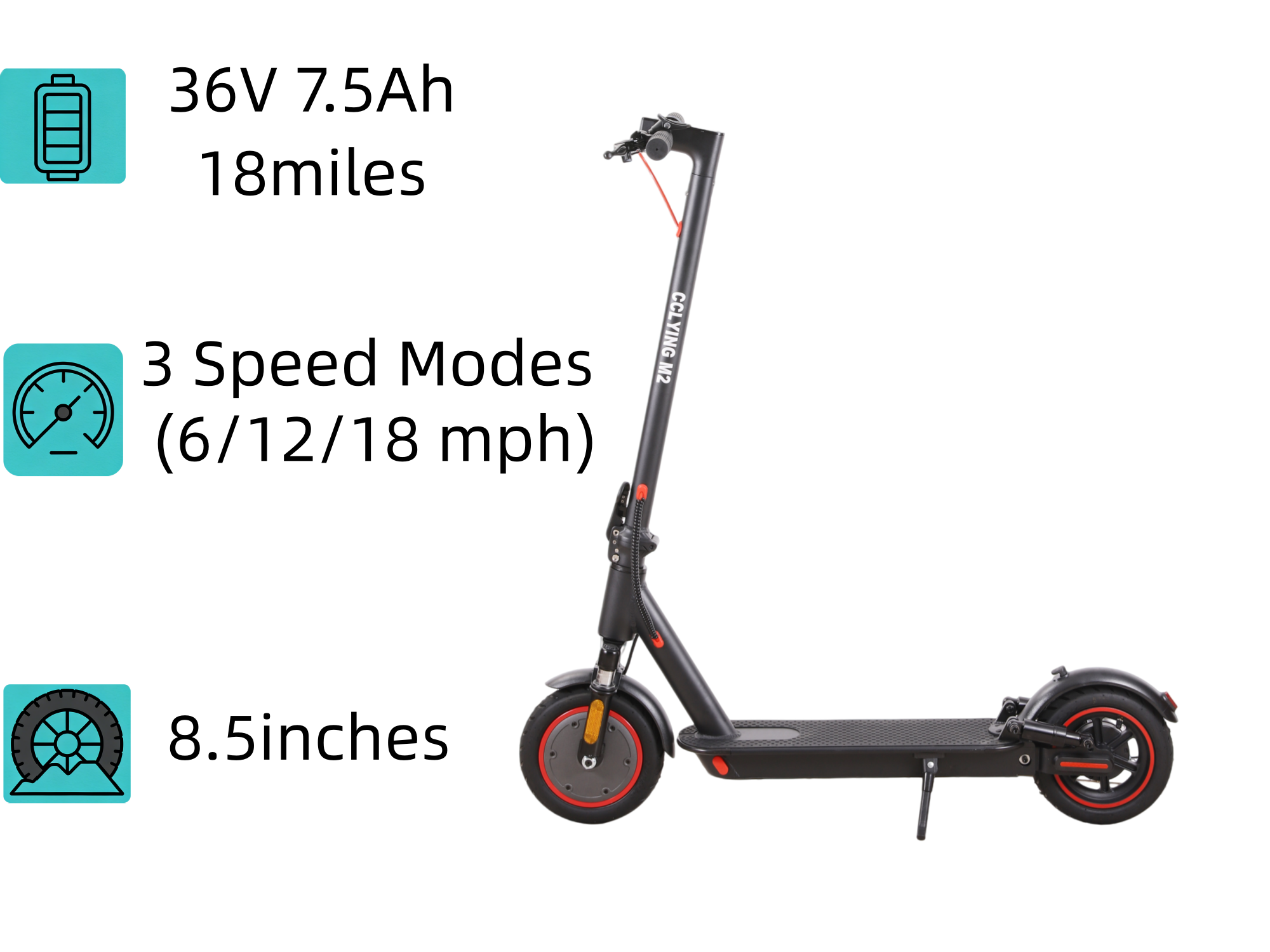 Trottinette électrique pliable M2 Portable 250W