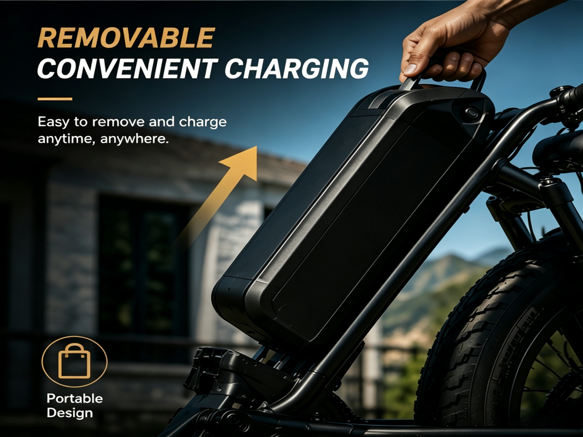 T8 Dual-drive Battery 60V 30AH, Continuous Endurance