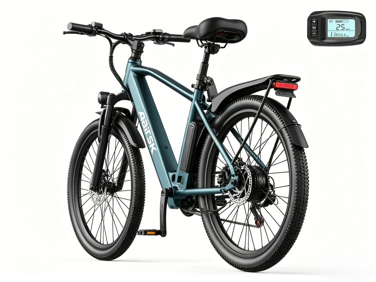 Vélo électrique GT300 24 pouces | 400 W | 36 V 10 Ah | Shimano 7 vitesses