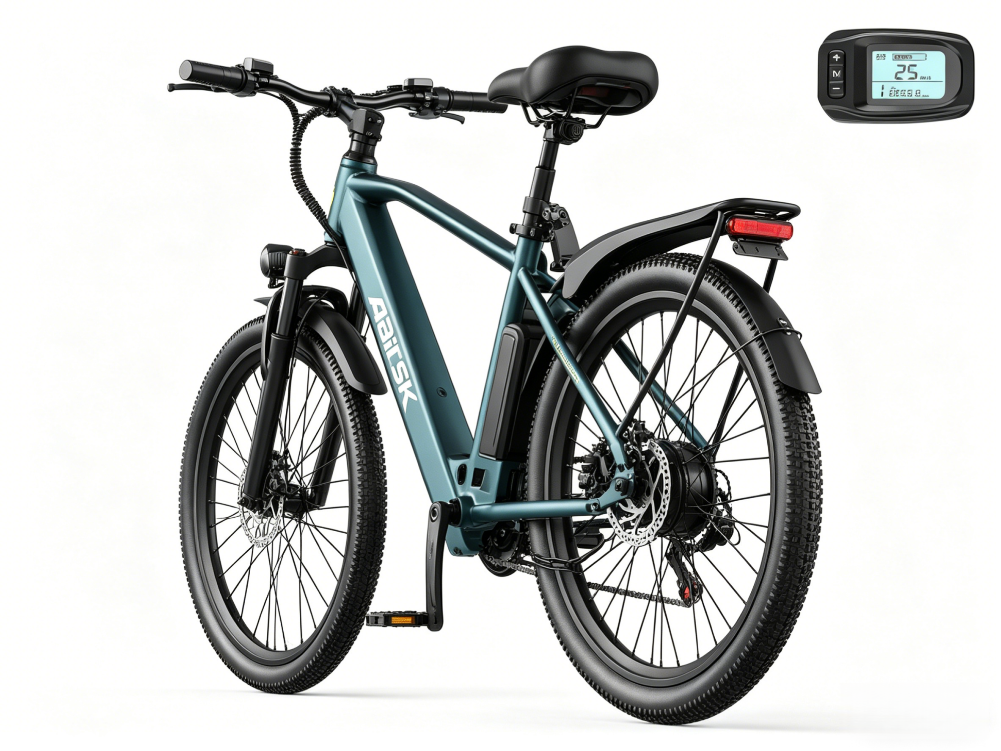 Vélo électrique GT300 24 pouces | 400 W | 36 V 10 Ah | Shimano 7 vitesses