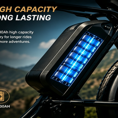 T8 Dual-drive Battery 60V 30AH, Continuous Endurance