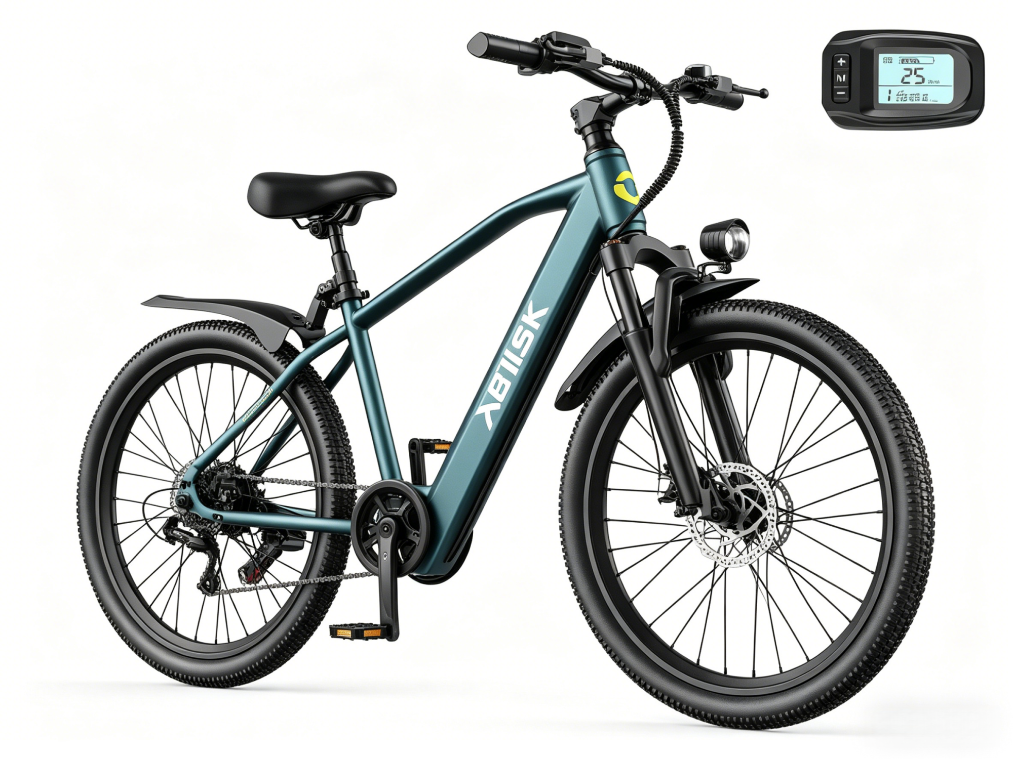 Vélo électrique GT300 24 pouces | 400 W | 36 V 10 Ah | Shimano 7 vitesses