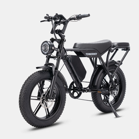 TONNERREY T8 1500W Fat Tire E-Bike | 28MPH Performance Cruiser