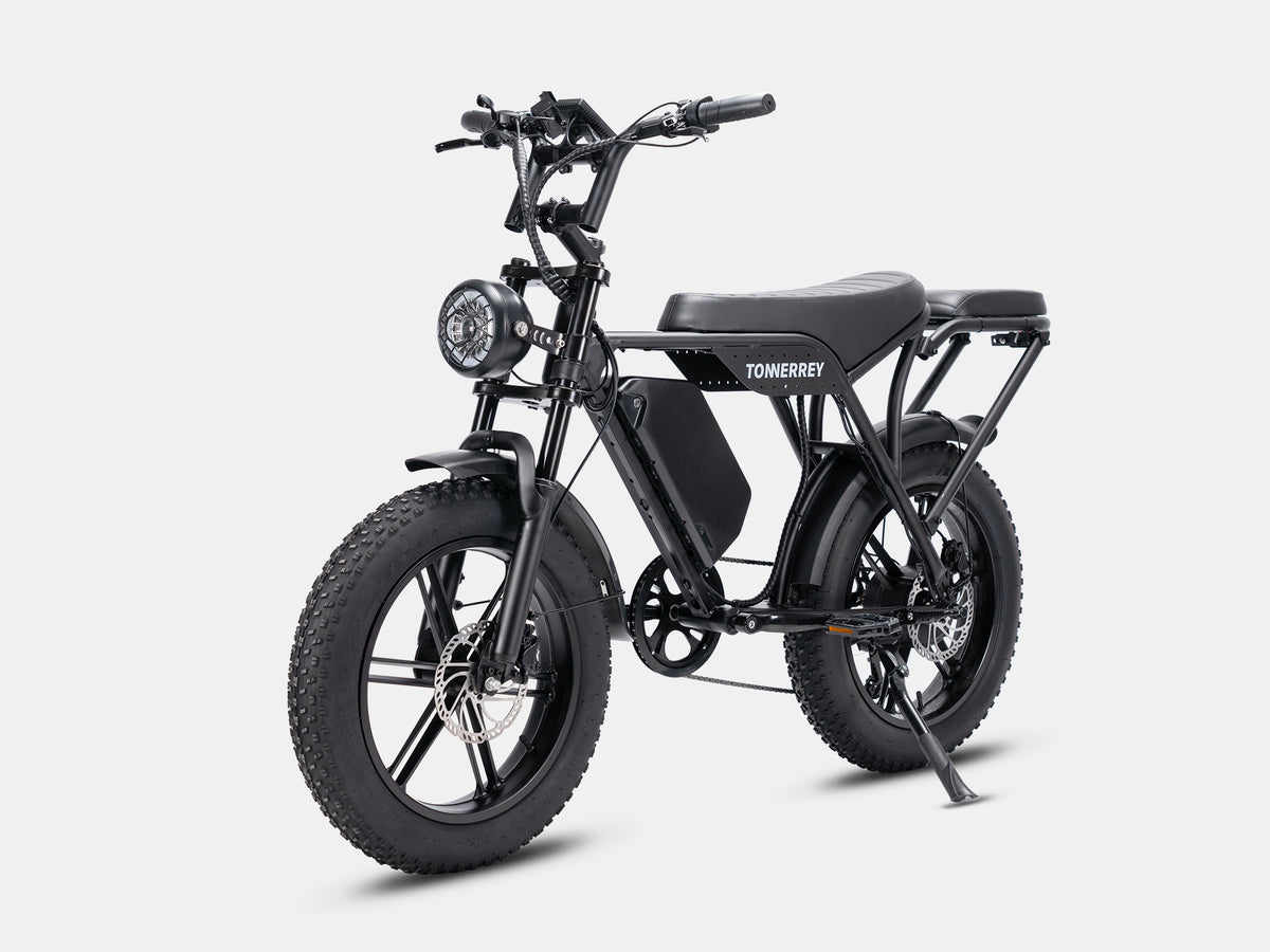 Vélo électrique à pneus larges TONNERREY T8 1500W | Cruiser performant 45 km/h