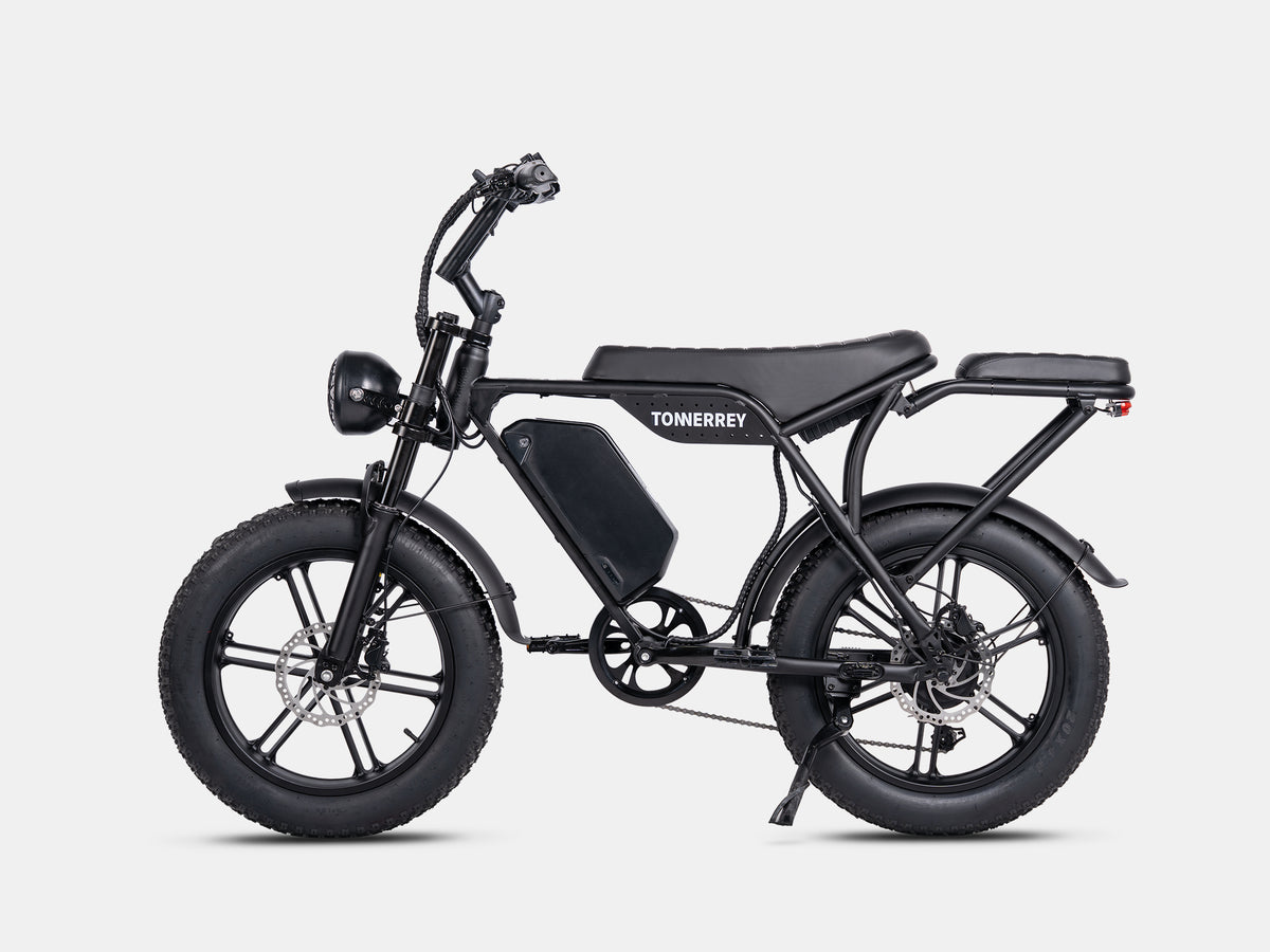 Vélo électrique à pneus larges TONNERREY T8 1500W | Cruiser performant 45 km/h