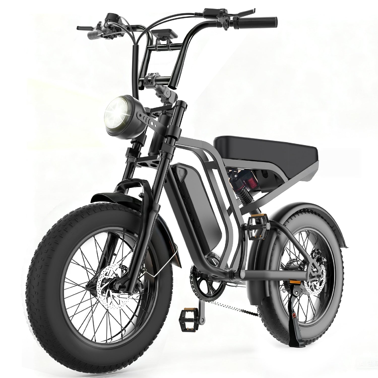 su8 Vélo électrique | 1500 W | Vitesse max. 50 km/h | Autonomie 64-113 km 48 V 18 Ah