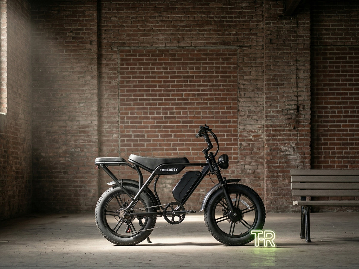 Vélo électrique à pneus larges TONNERREY T8 1500W | Cruiser performant 45 km/h