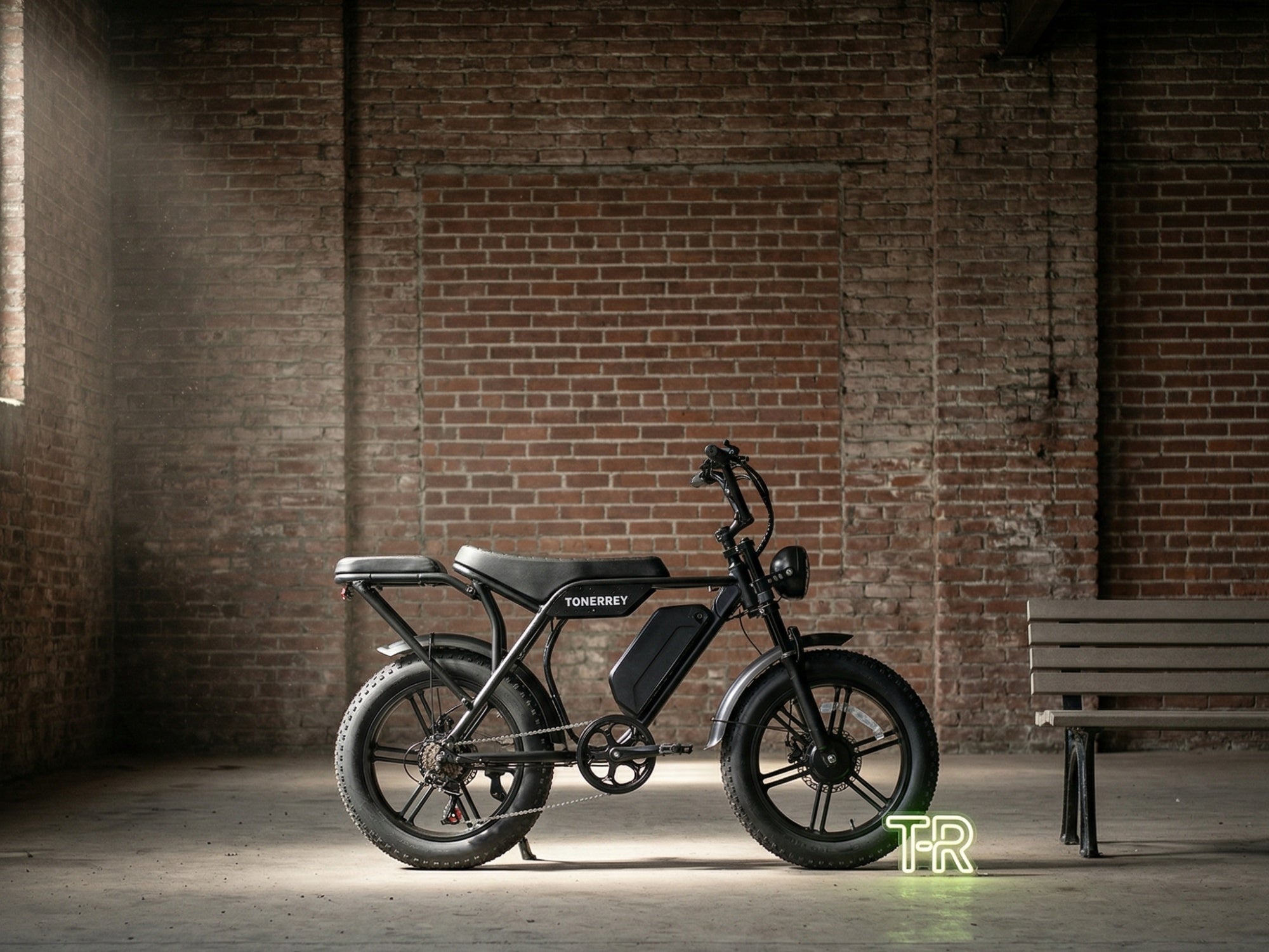 Vélo électrique à pneus larges TONNERREY T8 1500W | Cruiser performant 45 km/h