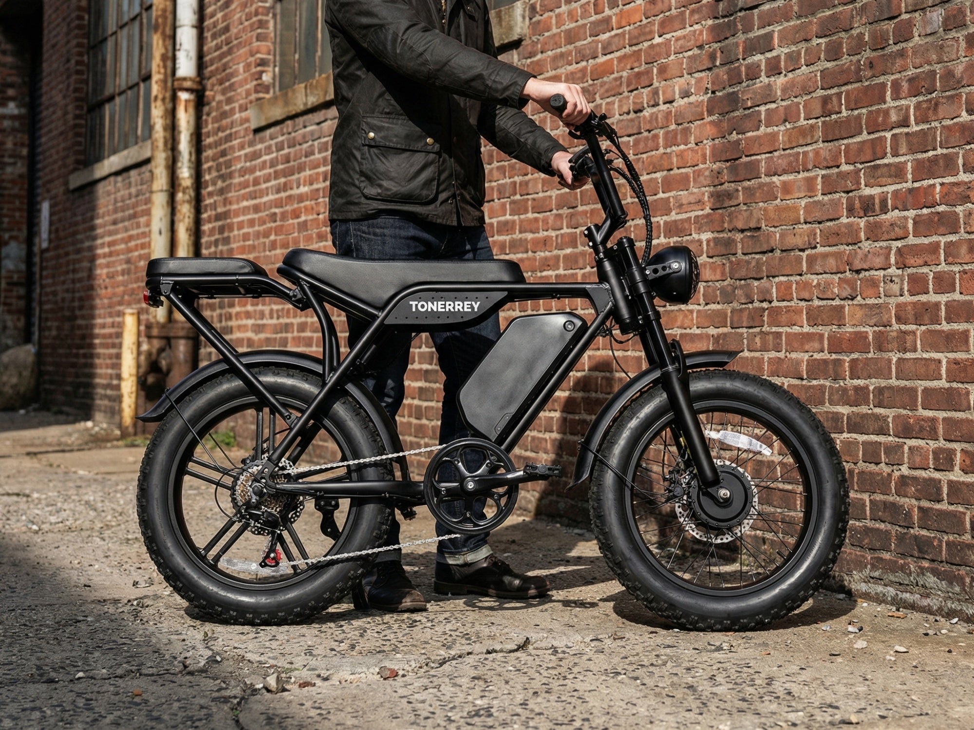 Vélo électrique à pneus larges TONNERREY T8 1500W | Cruiser performant 45 km/h